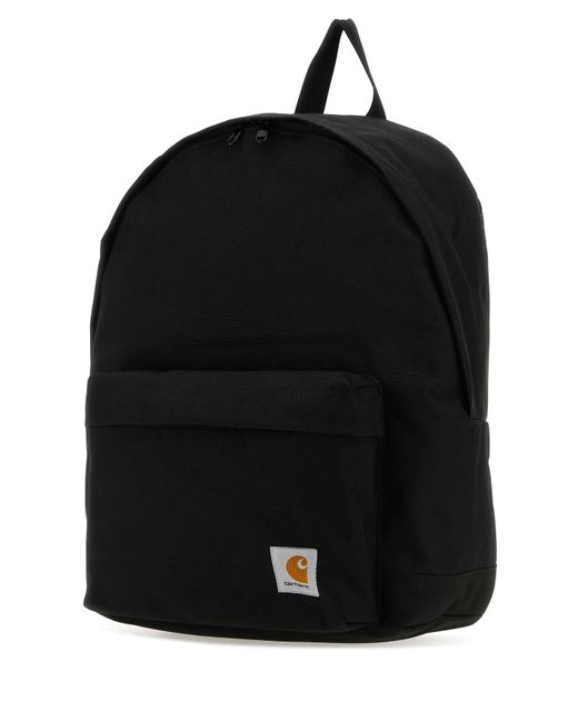 Carhartt Black Fabric Jake Backpack for men