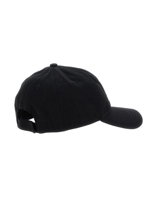 Off-White c/o Virgil Abloh Black Baseball Cap With Logo Lettering Fabric Hat for men