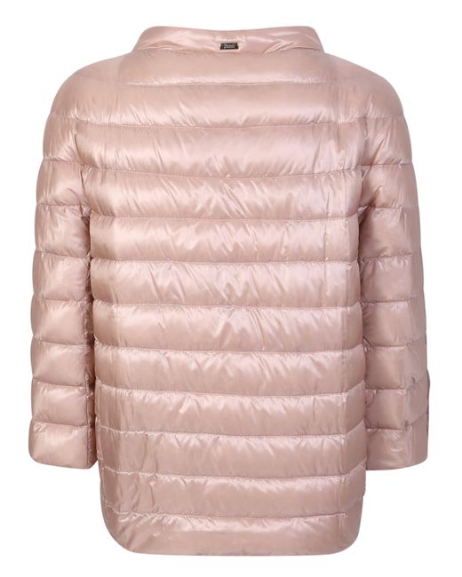 Herno Pink Down Jackets