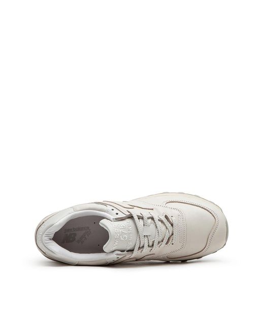 New Balance White 576 Made for men