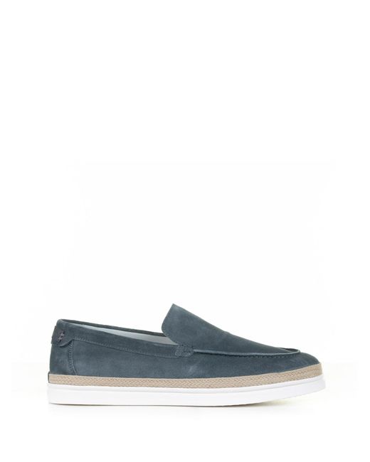 Barrett Blue Air Force Suede Moccasin for men