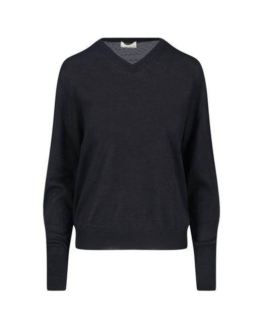 Ma'ry'ya Blue Maryya Sweaters Virgin Wool
