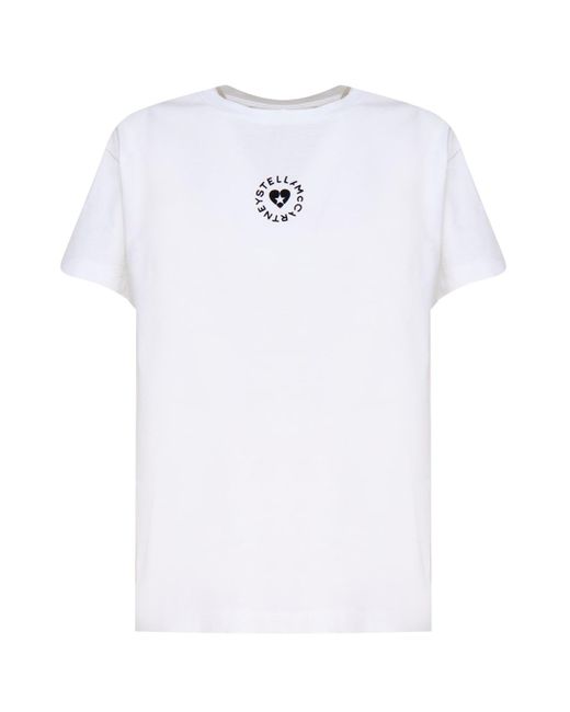 Stella McCartney White T-Shirts And Polos