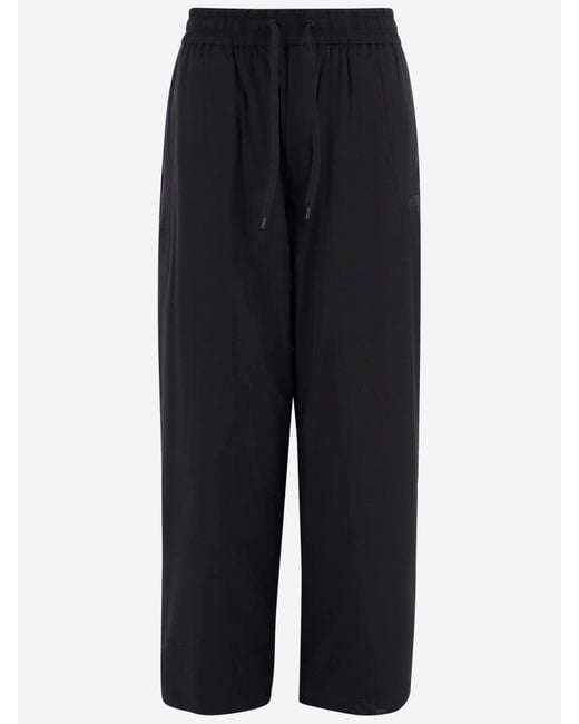 Autry Black Stretch Nylon Jogging Trousers