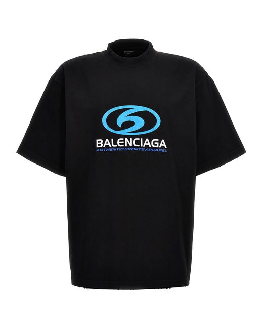Balenciaga Black Surfer T-shirt for men