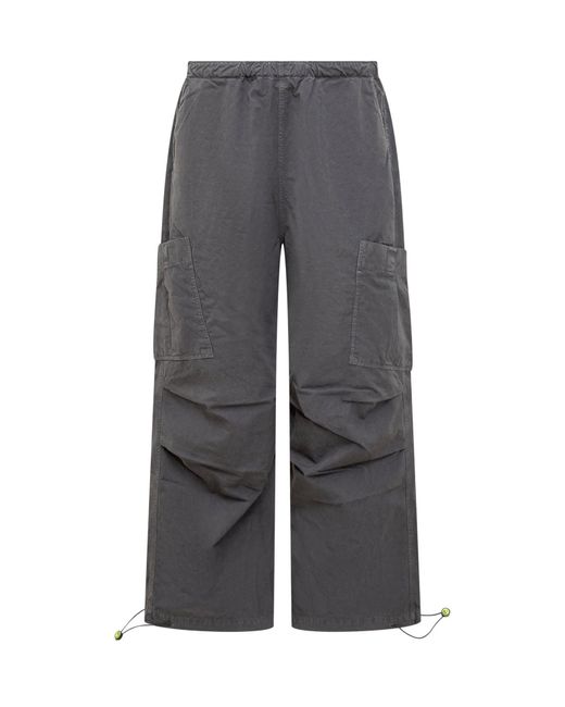Barrow Gray Nylon Pants for men
