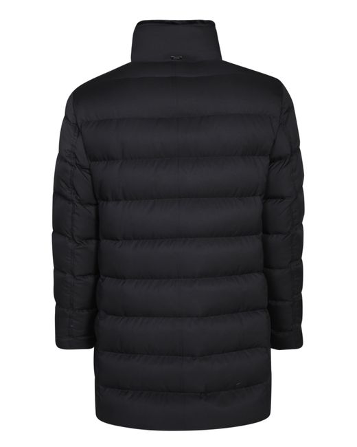 Herno Black Padded Coat for men