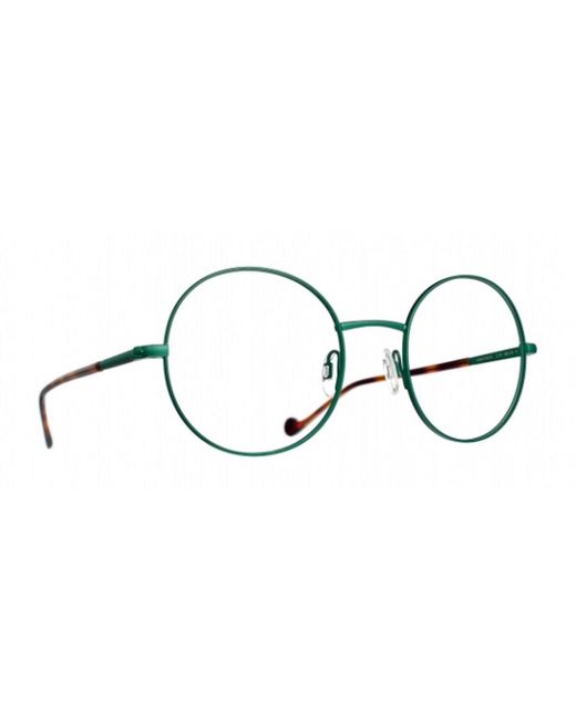 Caroline Abram Blue Mini Vinyl Metallo Optical Frames