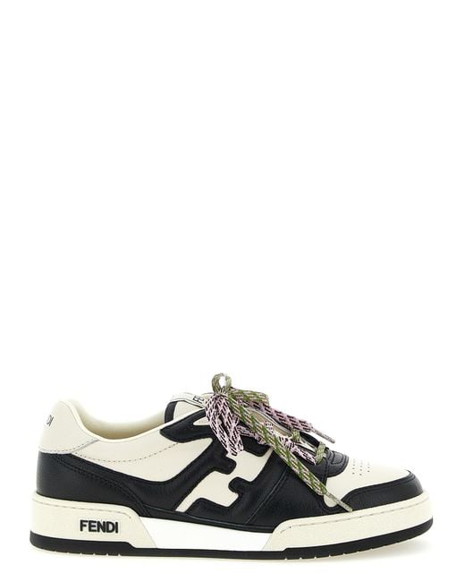 Fendi Black Match' Sneakers