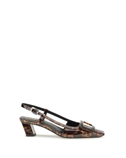 Roger Vivier Black Pumps Belle Vivier Tortoiseshell