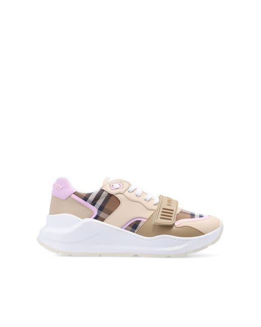 Burberry Multicolor Sneakers With Logo