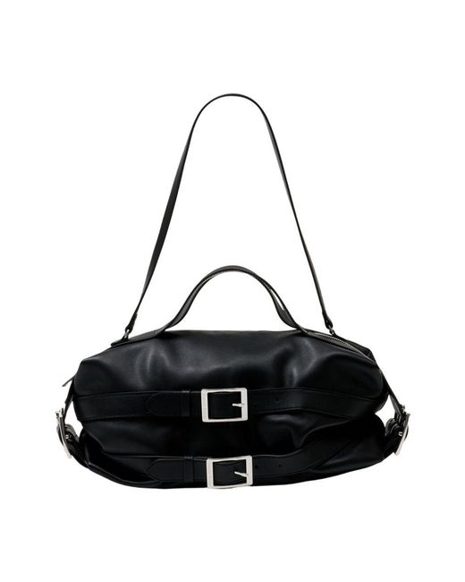 Simone Rocha Black Biker Belt Bag