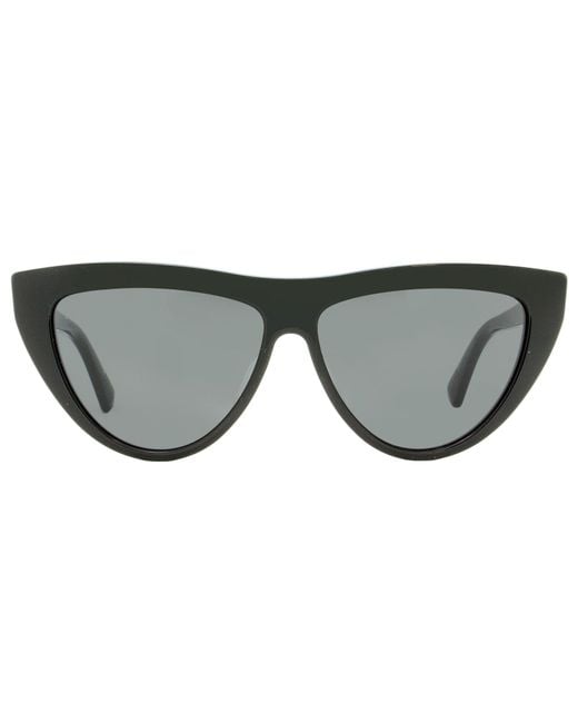 Bottega Veneta Black Cat Eye Sunglasses Bv1018S 001 57Mm 1018