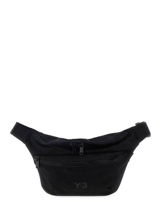 Y-3 Black Polyamide Crossbody Bag