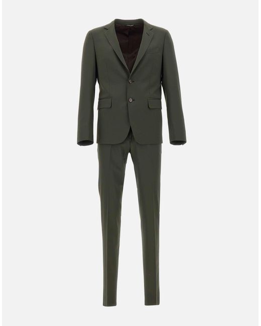 Brian Dales Green Ga87 Suit Two-Piece Cool Wool for men