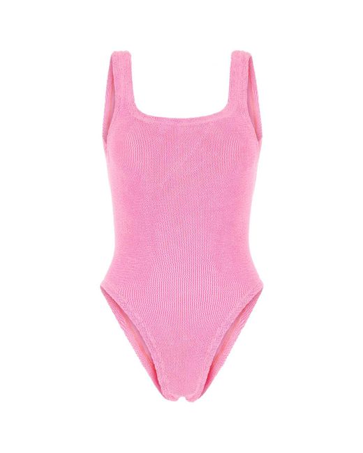 Hunza G Pink Swimsuits