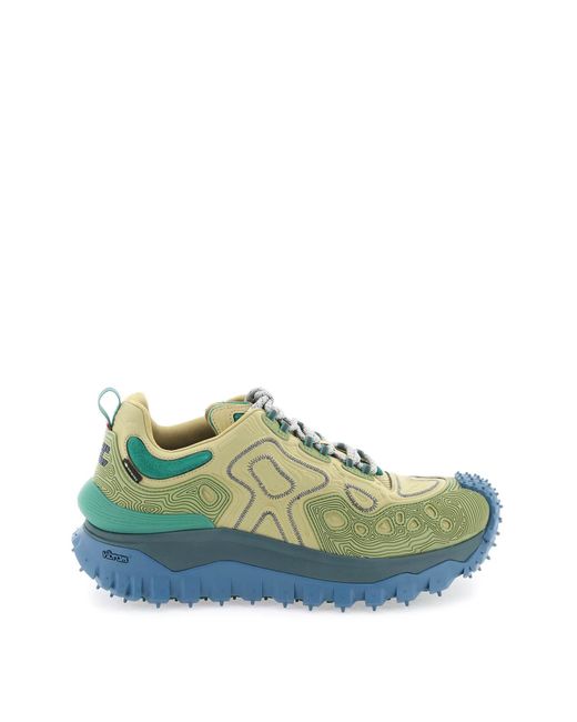 Moncler Genius Green Moncler X Salehe Bembury Trailgrip Grain Sneakers By Salehe Bembury
