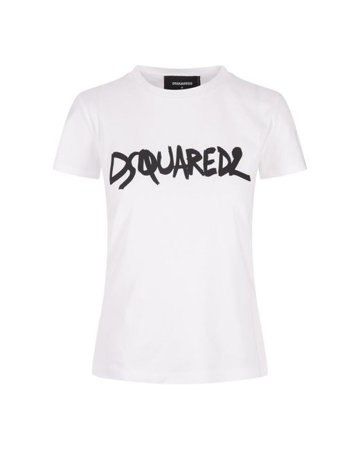 DSquared² White Mini Fit T-Shirt