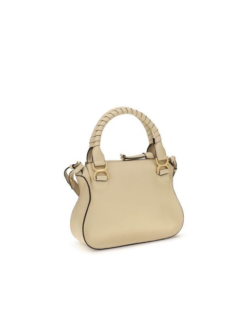 Chloé Natural Beige Calf Leather Bos Taurus Handbag