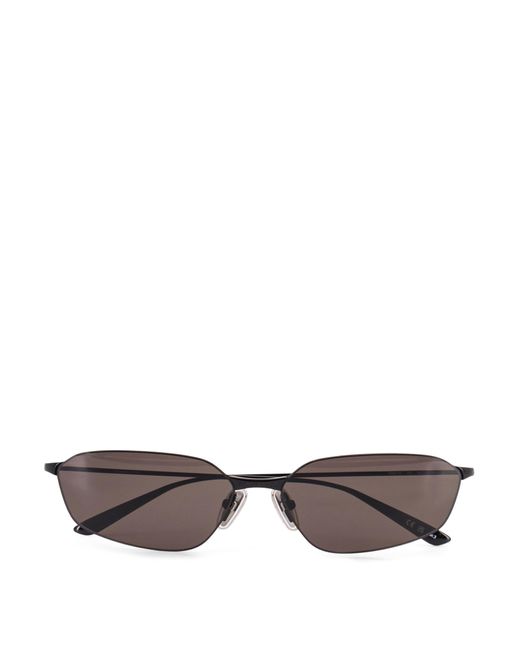 Balenciaga Gray Invisible 2.0 Acetate Sunglasses