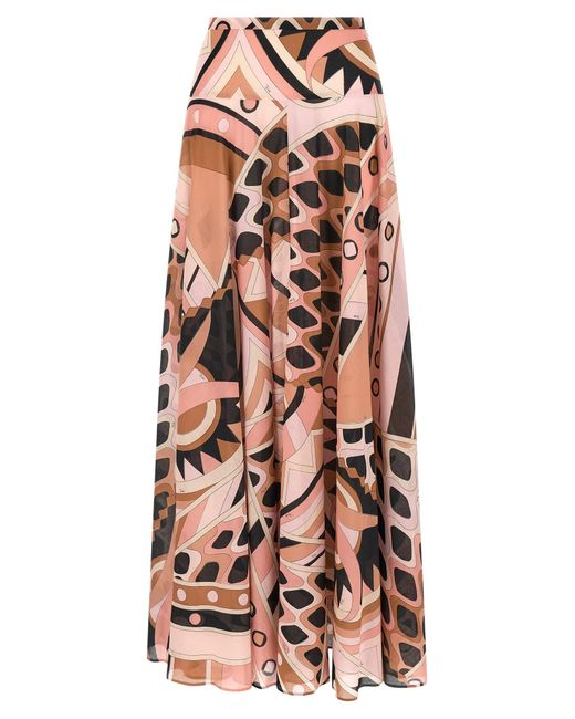 Emilio Pucci Pink Emilio 'Vivara' Skirt