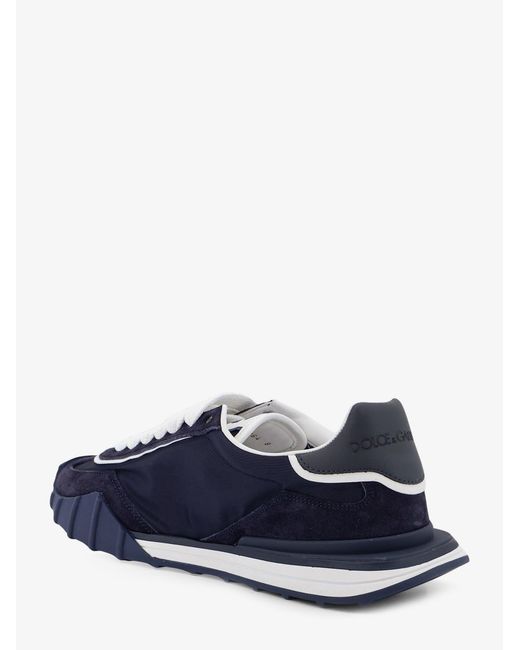 Dolce & Gabbana Blue Sneakers Ny Nylon-Suede Nylon/Suede Trainers for men
