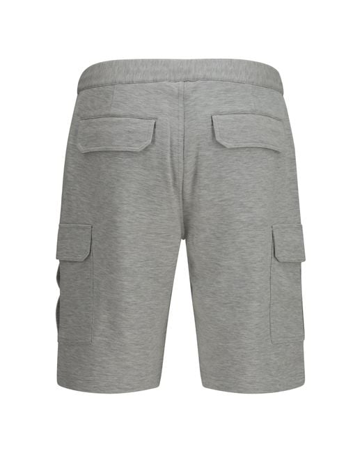 Brunello Cucinelli Gray Cargo Bermuda Shorts for men