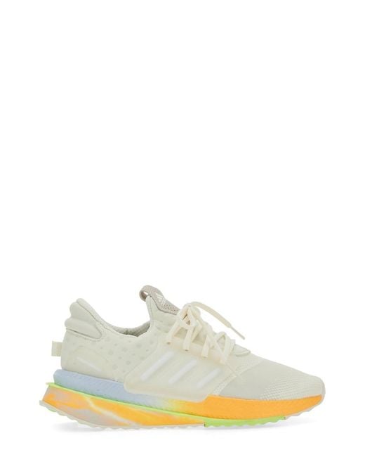Adidas White Sneaker Plrboost Textile Trainers for men