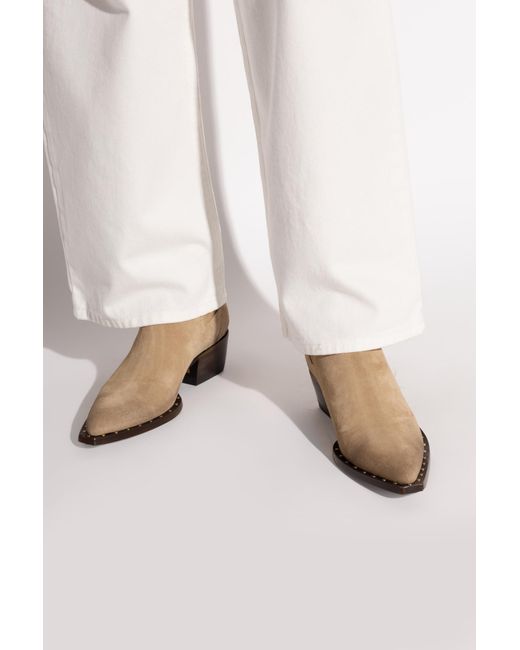 Golden Goose Deluxe Brand Brown Ankle-High Boots