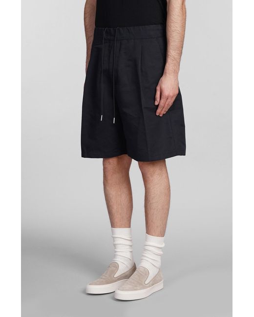 Low Brand Black Tokyo Shorts for men