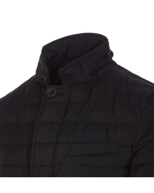Herno Black Coats for men