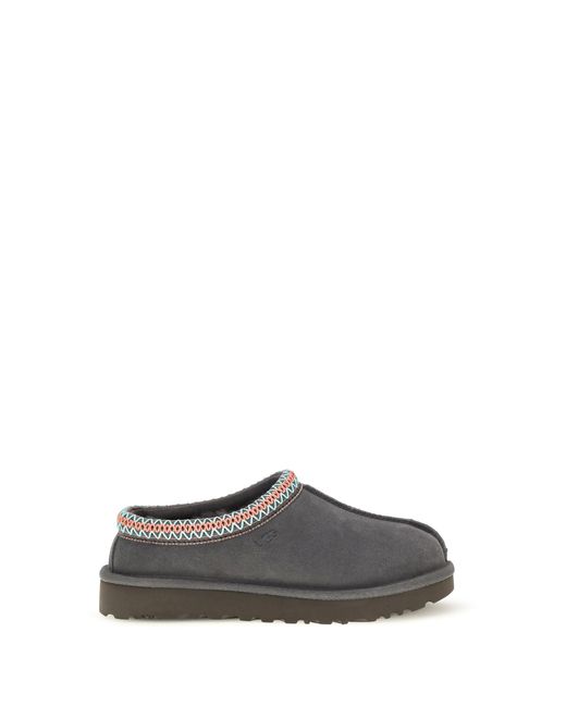 Ugg Gray Mules Tasman Ii Suede Upper: Mutton Sandal