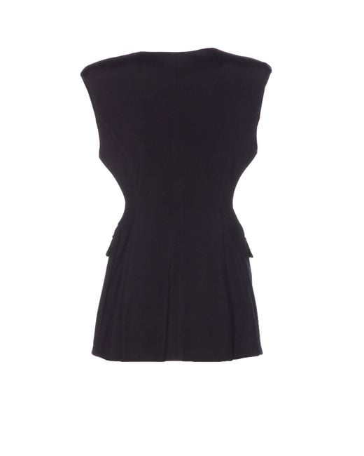 Pinko Black Jackets Viscose