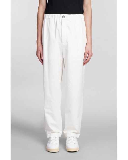 Jil Sander White Pants for men