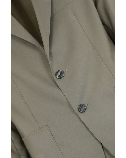 Tagliatore Green Derrick Wool Suit Tobacco for men