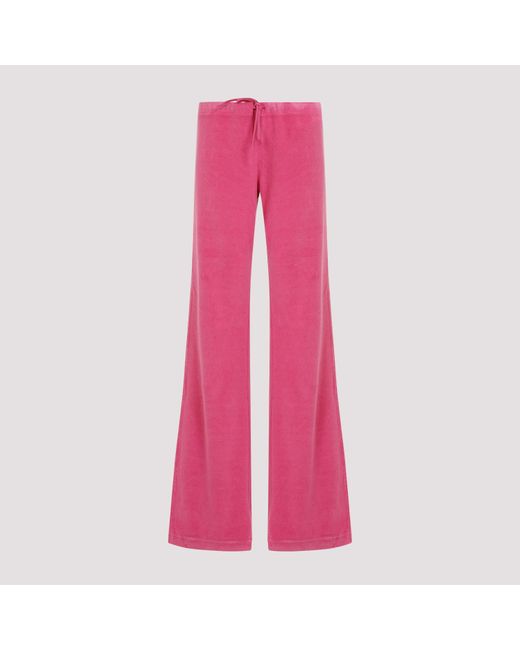 Balenciaga Pink Chic Dual-Tone Tracksuit Pants For