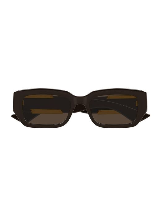 Bottega Veneta Brown Bv1406S Linea Ribbon Bio-Inettato Sunglasses