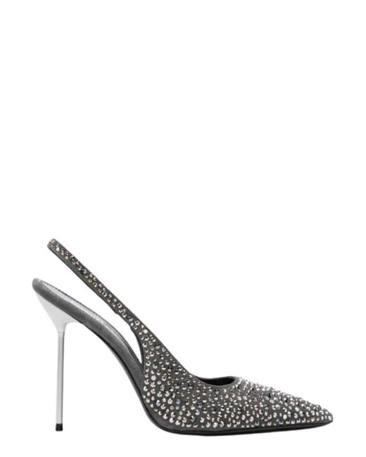 Paris Texas Metallic Holly Lidia Slingback Pumps