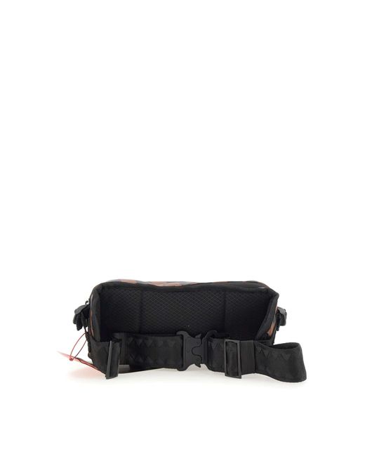 Sprayground Black Hangover Cargo Vegan Leather Bum Bag