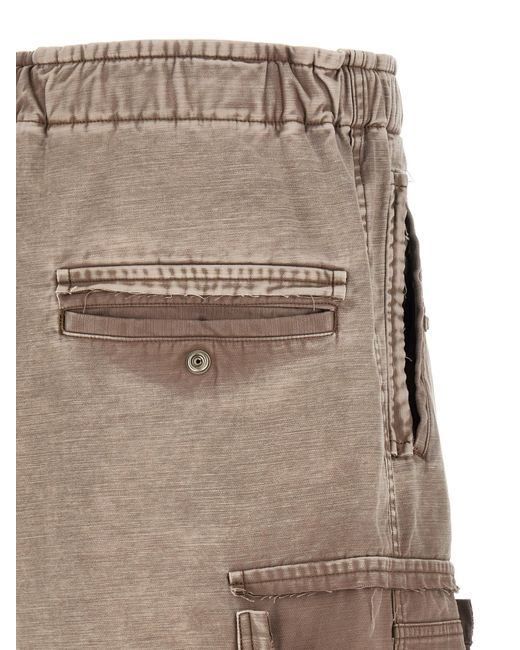 Maison Mihara Yasuhiro Gray Cotton Bermuda Shorts for men