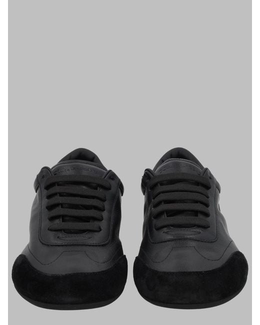 Dolce & Gabbana Black Sneakers Ginnica Soft Leather Trainers for men