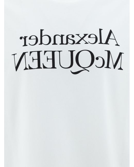 Alexander McQueen Gray T-shirts for men
