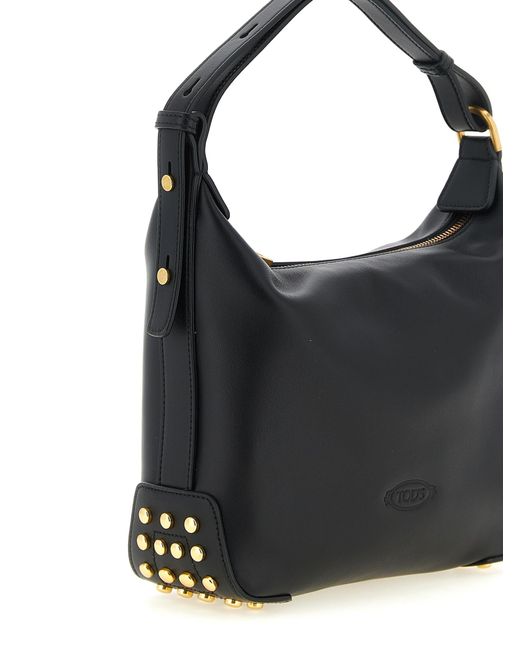 Tod's Black 'Gommini' Mini Shoulder Bag