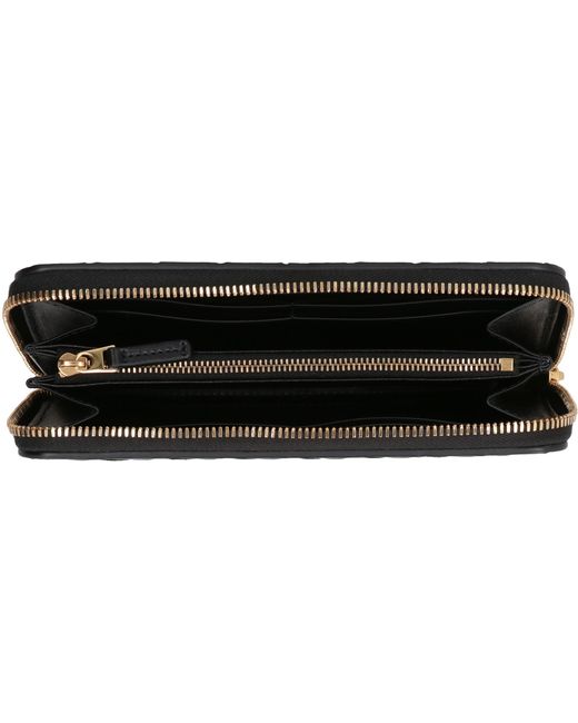 Bottega Veneta Gray Leather Zip-Around Wallet For