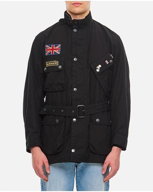 Barbour International Steve Mcqueen 60Th Anniversary Wax Jacket in