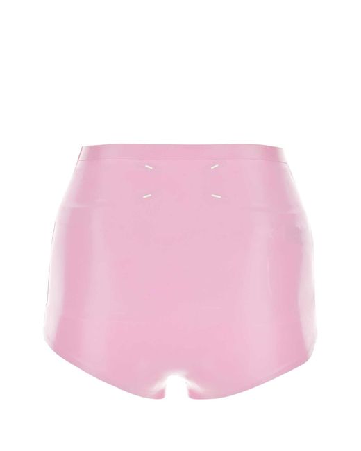 Maison Margiela Pink Latex Culotte