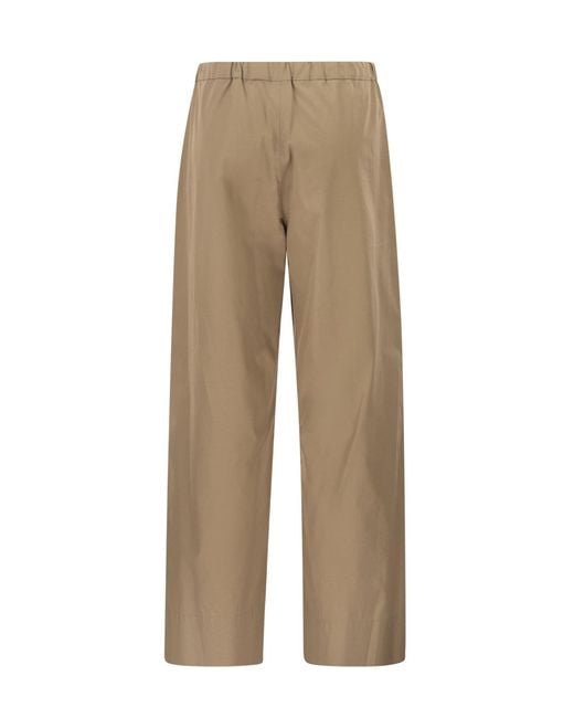 Max Mara Natural Trousers Coulisse