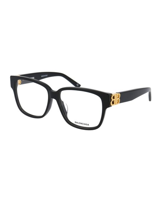 Balenciaga Brown Acetate Optical Glasses
