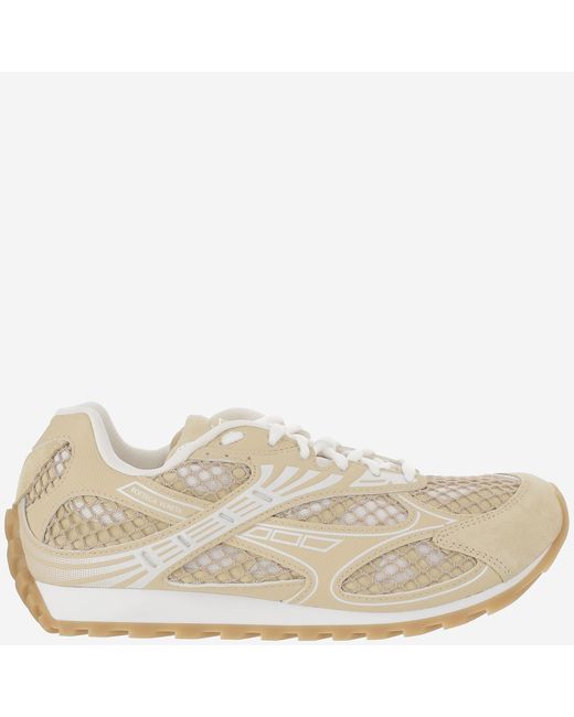 Bottega Veneta Natural Orbit Sneakers Leather Trainers