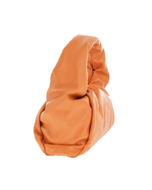 Bottega Veneta Orange The Shoulder Pouch Hobo Bag